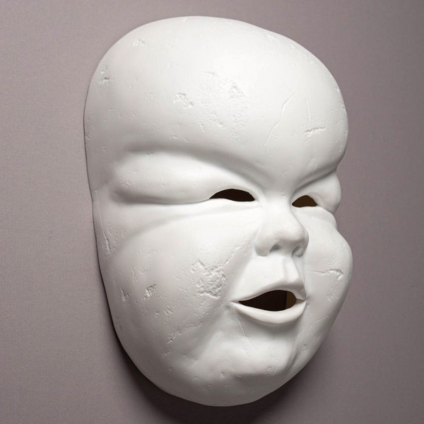 Baby Mask from Brazil (Terry Gilliam) - Unpainted Resin Cast for Cosplay or Costume