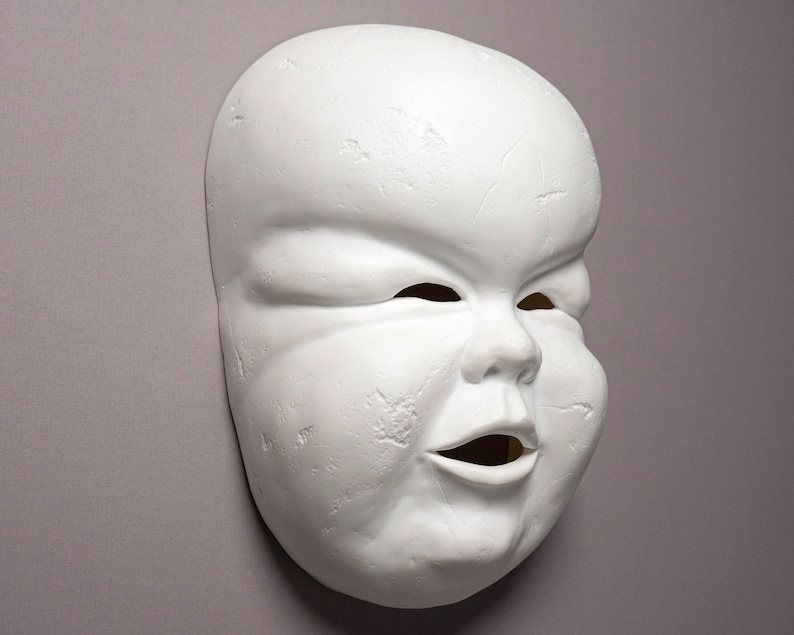 Baby Mask From Brazil terry Gilliam Unpainted Resin Cast Etsy