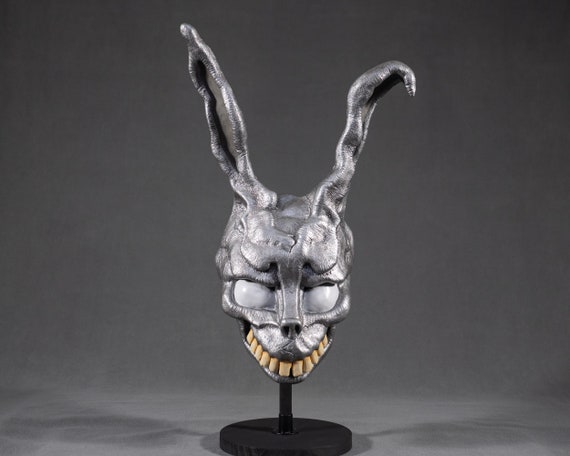 Donnie Darko Frank the Rabbit Mask - Screen-accurate replica - Optional straps and stand - Wall Art