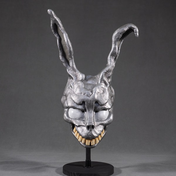Donnie Darko Frank the Rabbit Mask - Screen-accurate replica - Optional straps and stand - Wall Art