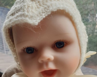 Hand Crochet Baby Pixie Hat Bonnet