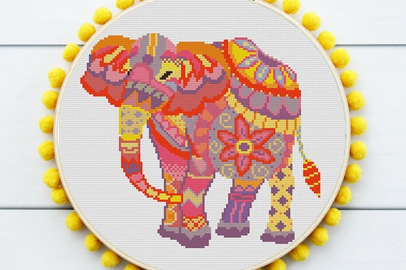 Jigsaw Ape Cross Stitch Pattern Animale Cross Stitch moderno Ricamo