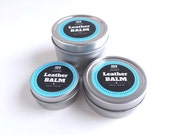Leather Conditioner 2oz / Beeswax Balm / Leather Wax / Leather Care / Handmade Balm / Leather Moisturizer / Leather Supply / Leather Tools