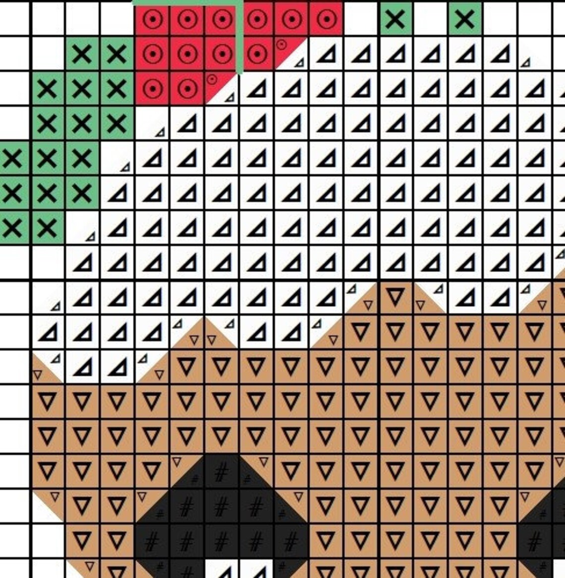 Gingerbread Man Cross Stitch Pattern Etsy Stitch gingerbread man cross pattern christmas patterns happy something try looking