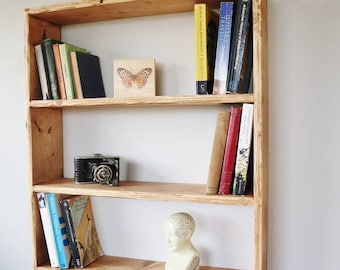 Handmade Wall Mounted Bookcase