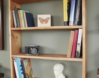 Handmade Wall Mounted Bookcase