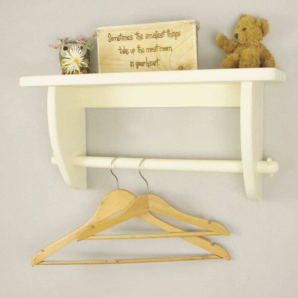 Nursery Shelf With Rail Etsy UK