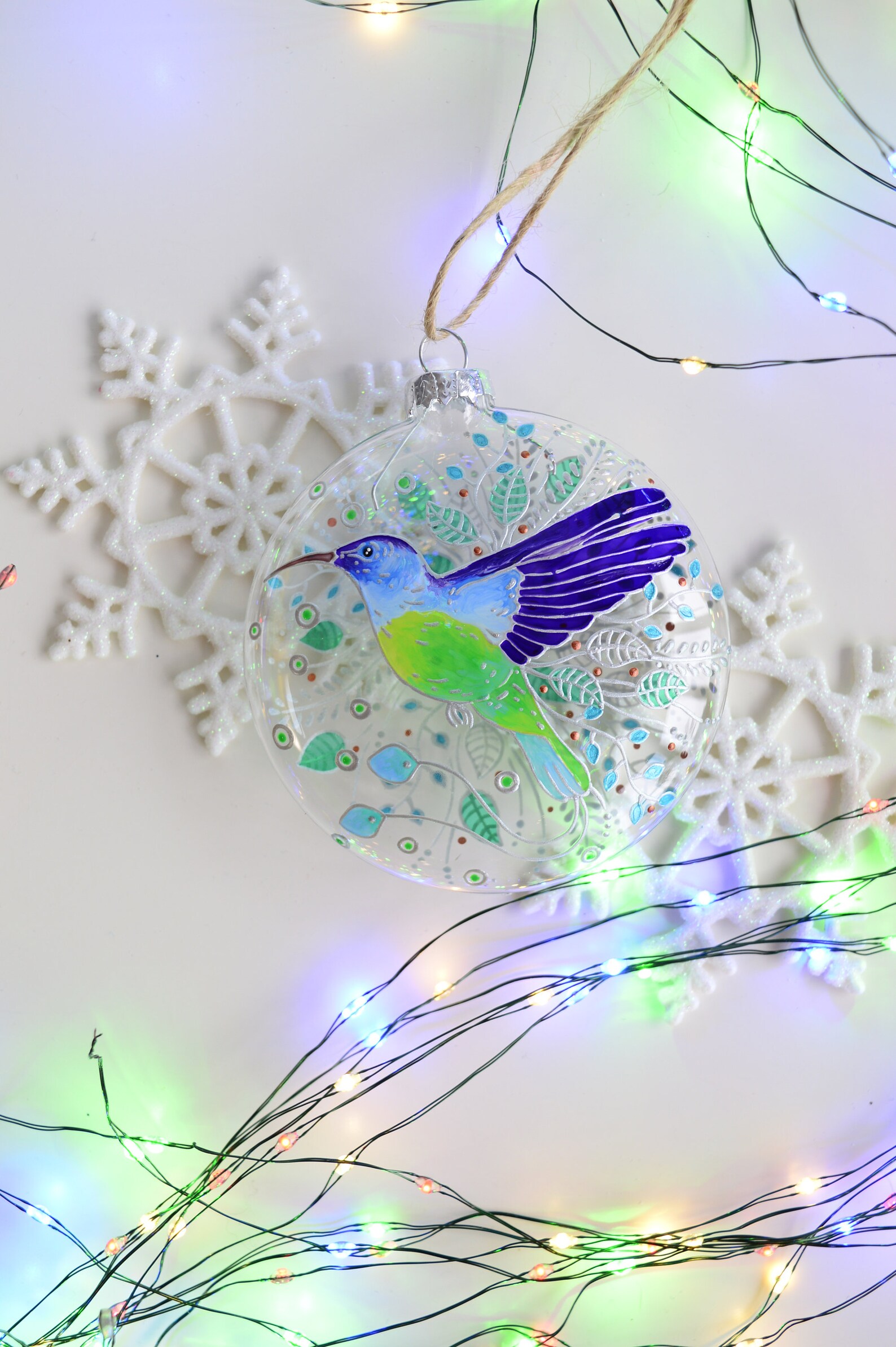 Hummingbird Ornaments For Christmas Trees 