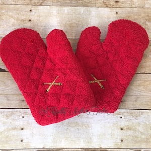 Field Artillery Oven Mitts