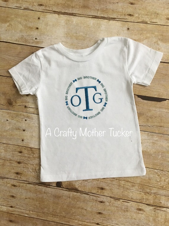 Big brother monogram shirt Clearance