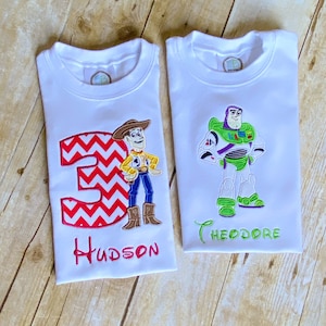 Toy Buzz Birthday Shirt