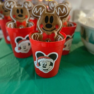 Gingerbread Mickey Felt Stuffie
