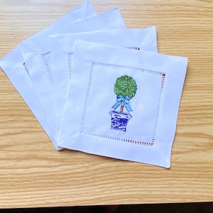 Chinoiserie Cocktail Napkins