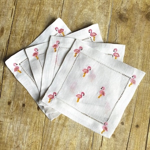 Flamingo Cocktail Napkins