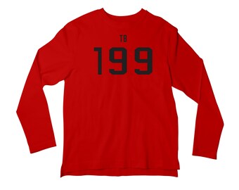 Long Sleeve Brady TB 199 Draft Unisex Shirt, Buccaneers Football Shirt For Women and Men
