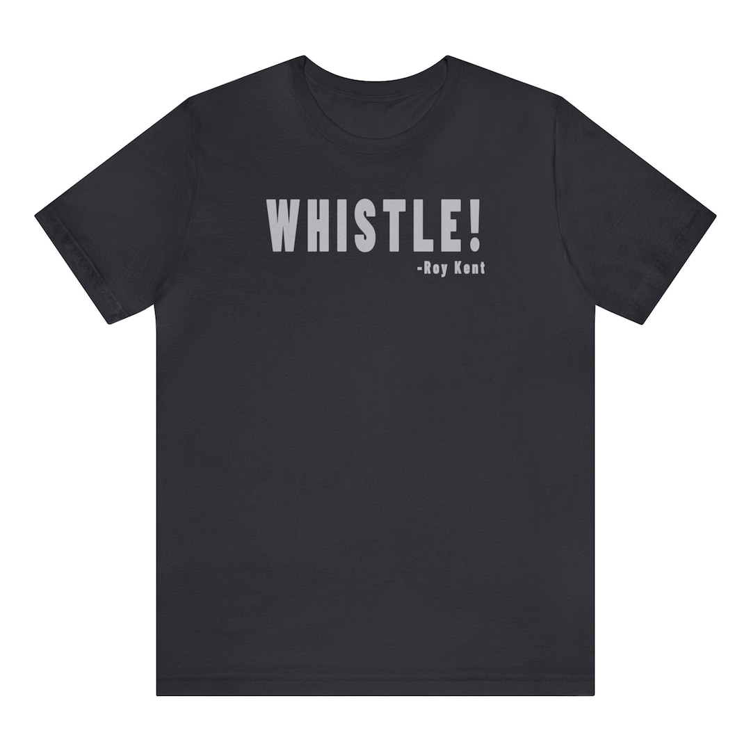 Whistle Coach Roy Soccer Tshirt, Richmond Futbol Short Sleeve Shirt Etsy