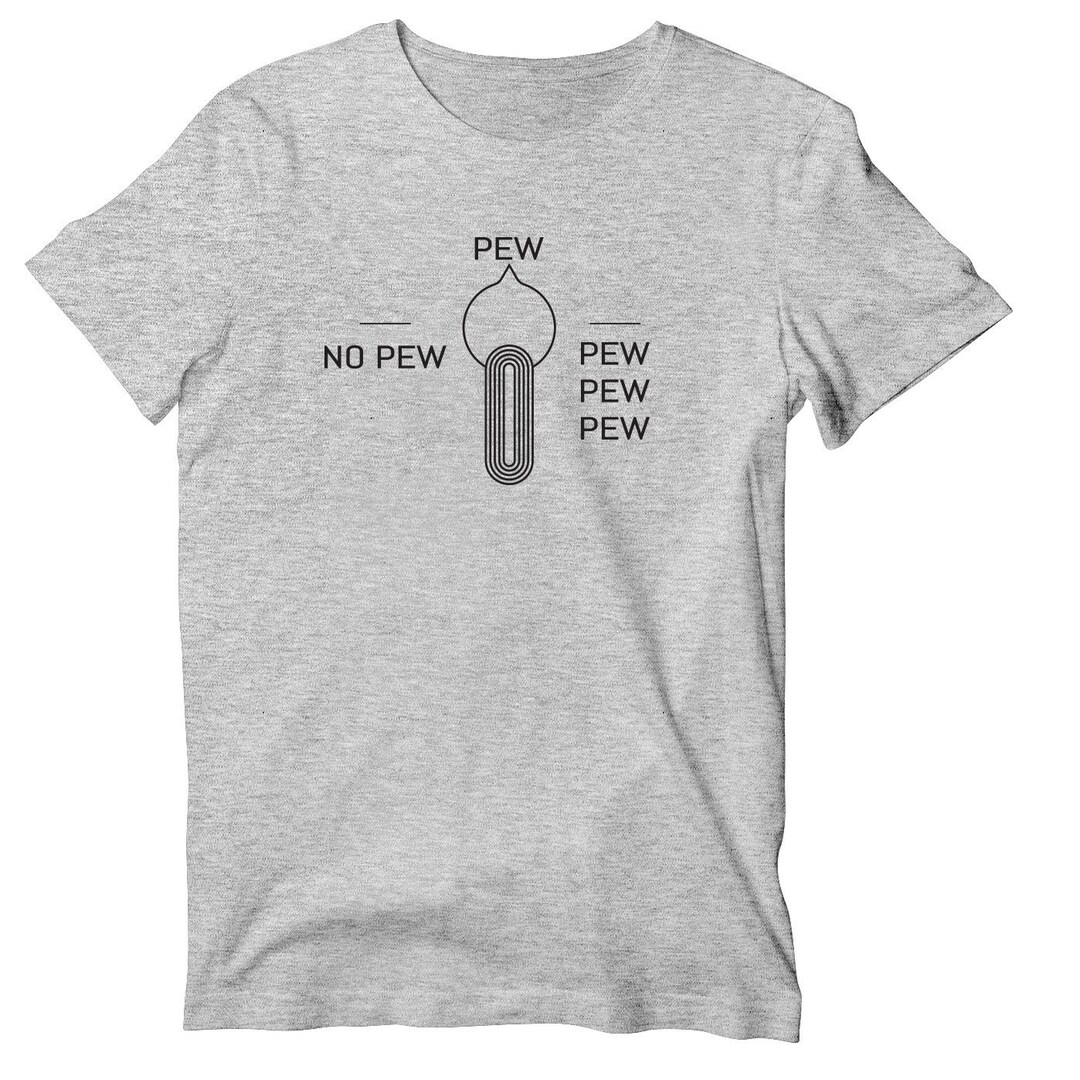 Camiseta No Pew, Pew, Pew Pew Pew - Etsy España
