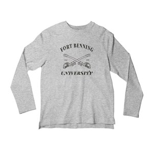 Long Sleeve US Army Cav Scout 19D Fort Benning University Unisex Shirt, Cavalry Scout T-shirt