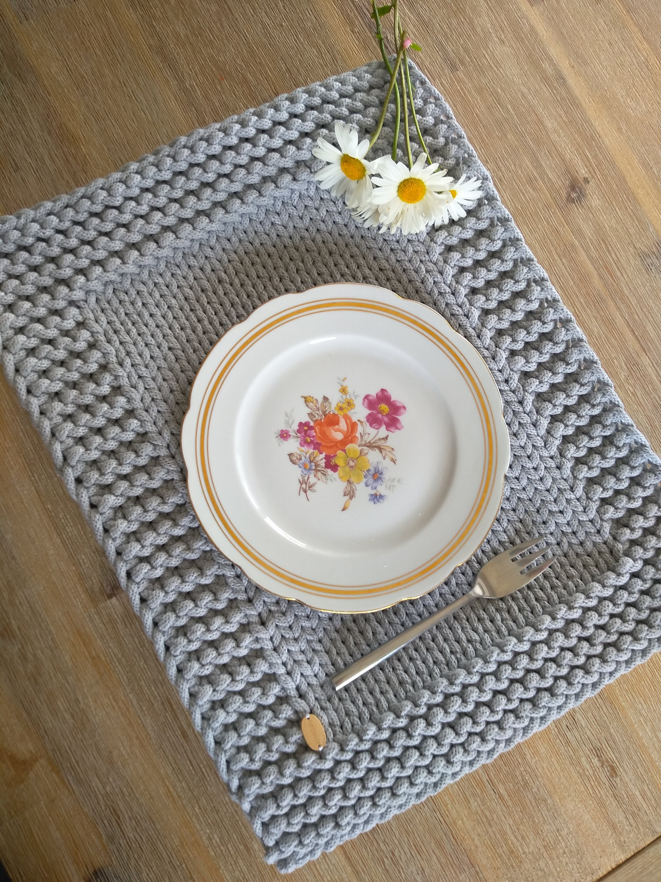 Placemats Handmade placemats Modern Placemats Table decor Etsy