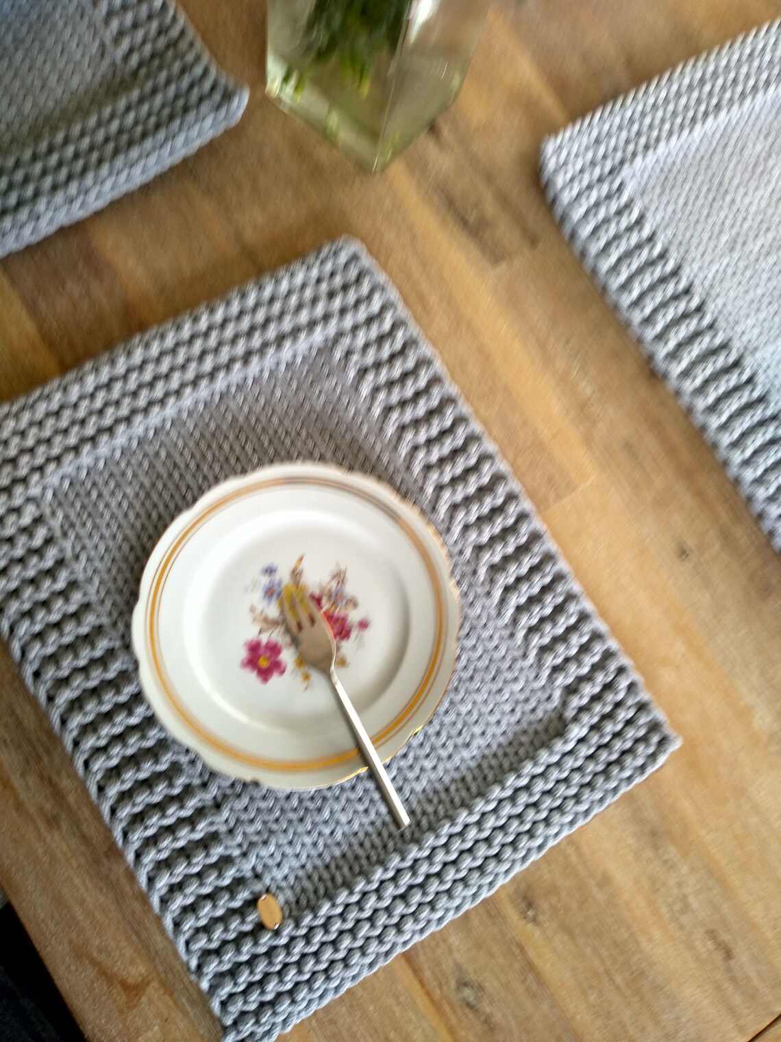 Placemats Handmade placemats Modern Placemats Table decor Etsy