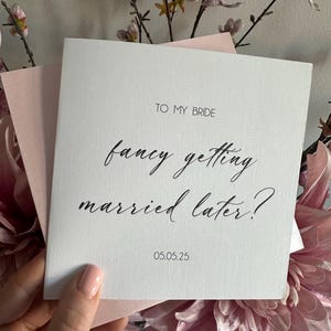 Du möchtest später heiraten? Zu meinem Bräutigam, zu meiner Braut