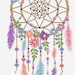 dreamcatcher cross stitch chart