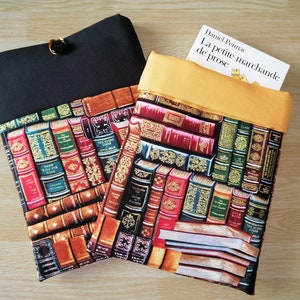 Book carrying case to choose from / book protector / protective pouch / Various sizes / Padded cover / notebook cover bag
