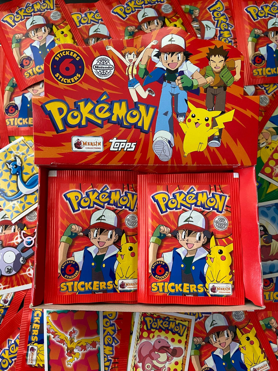 Buy Vintage 1999 Pokemon 1st Generation Original Sticker Pack of Online in India Etsy
