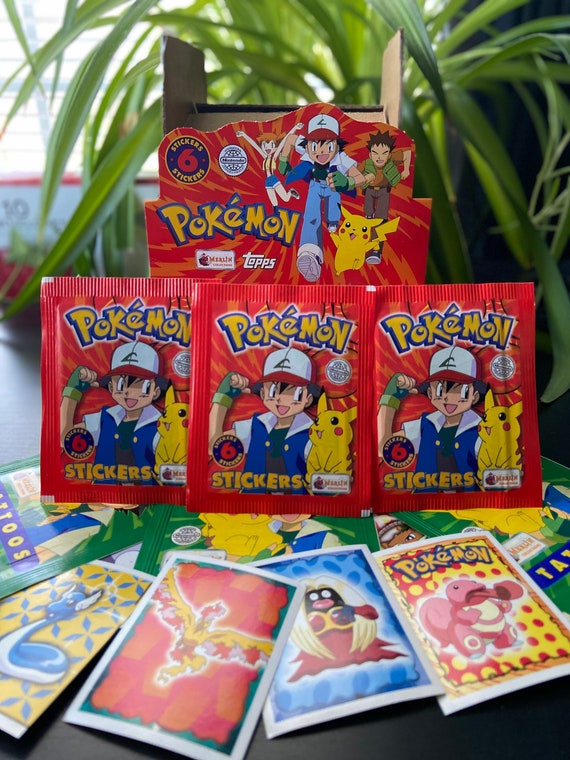 Pack de 50 Stickers Pokémon Pikachu • La Pokémon Boutique