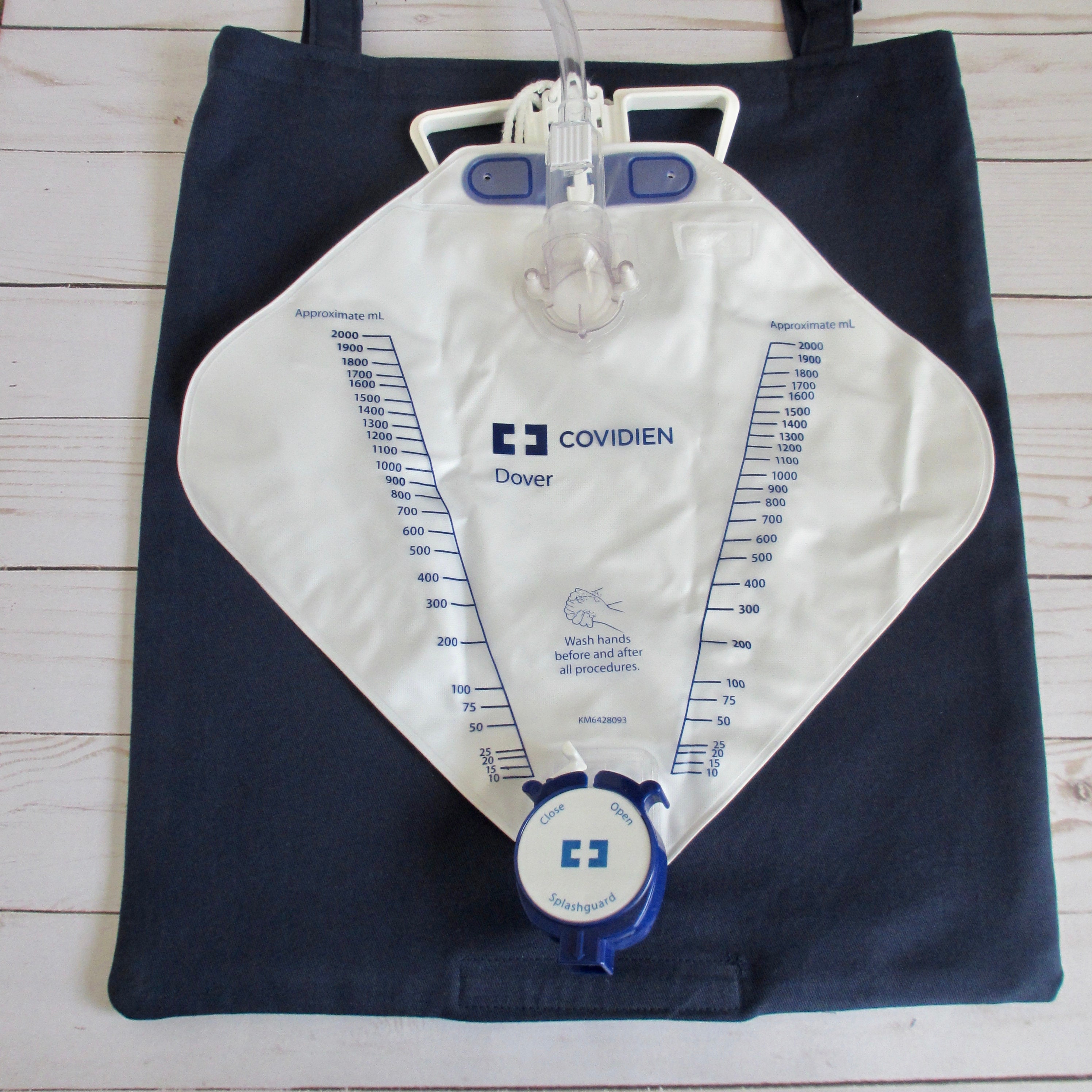 BLUE Catheter Urine Drainage Bag Cover 2000mL with Double Etsy