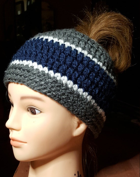dallas cowboys ponytail hat
