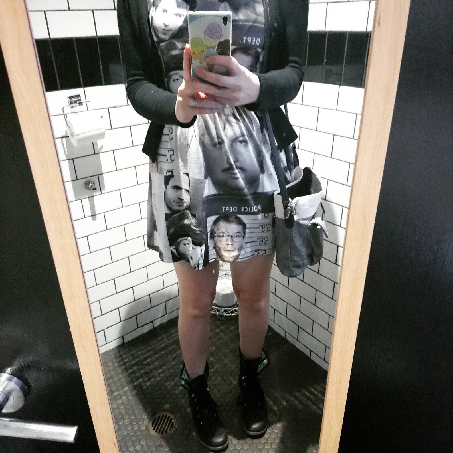 Serial killer dress true crime skater dress alternative Etsy