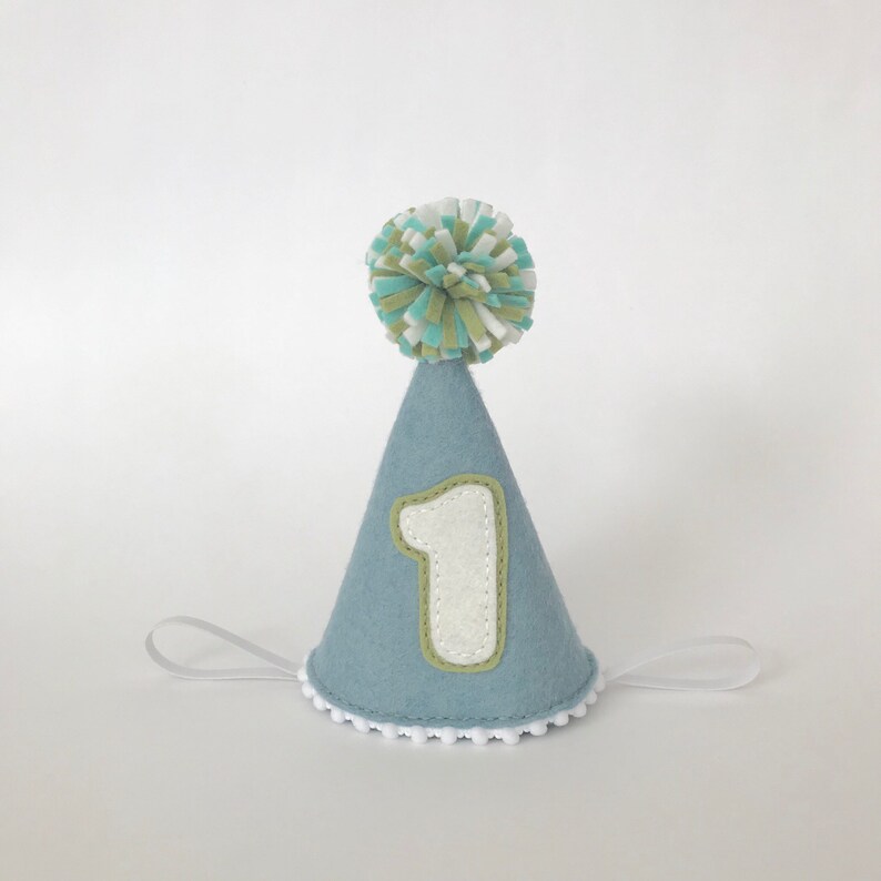 1 2 birthday party hat