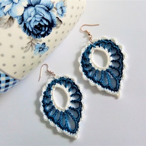 Zarte Spitze Ohrringe für Hochzeit, Blatt Motive Schmuck für Sie, Free Spirit Irland Geschenk, Irische Schmuck für Mutter, Festlicher Look Sie