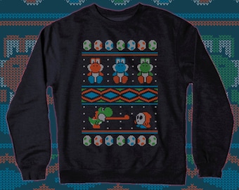 Wool Is Cool Ugly Sweater. Get ready for Christmas with Yoshi. Free Shipping worldwide