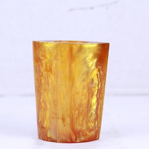 Vintage Orange Catalin Stiftehalter, Schreibtisch Organizer