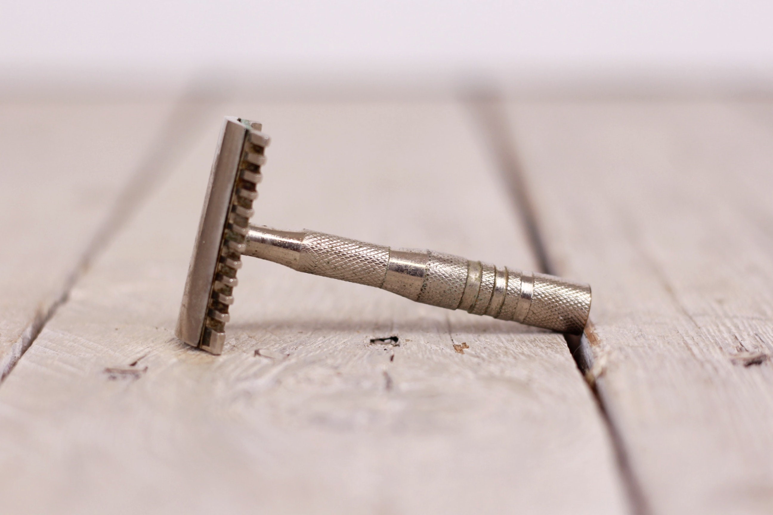 Retro Safety Razor Vintage Safety Razor With Metal Handle, Shaver, Double Edge, Adjustable ...