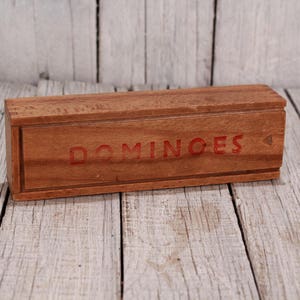 Dominó de madera antiguo, Juego de dominó, Juego de mesa antiguo, Dominó de puntos de colores, Puntos de colores, Juego antiguo, Recuerdos coleccionables