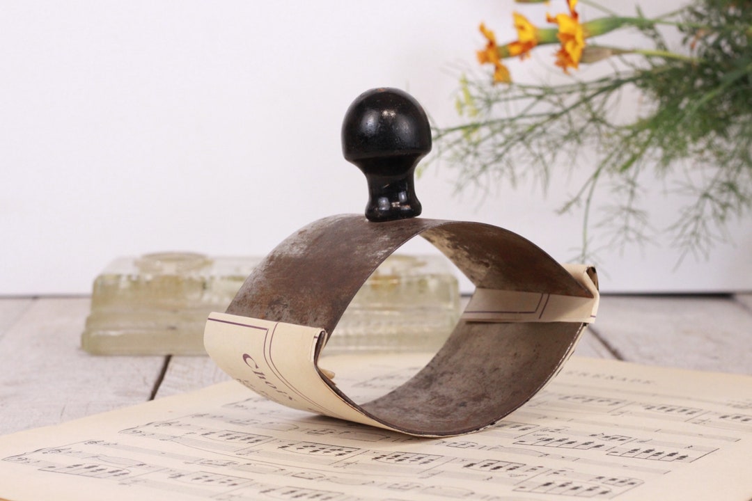 Ink Blotter, Vintage Metal Rocking Ink Blotter, Paper Ink Blotter