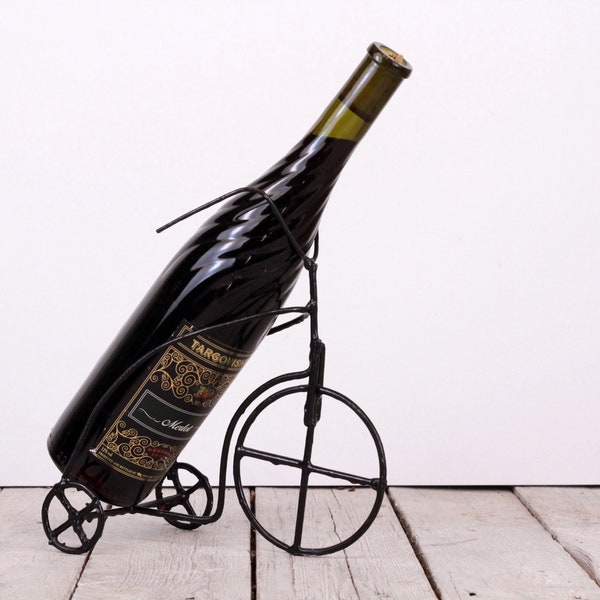 Wine Holder, Vintage Metal Bike Wine Holder, Bicycle Shape Bottle Stand, Wine Accessories