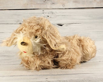 Vintage Plush Poodle Dog Toy, Vintage Plush Toy