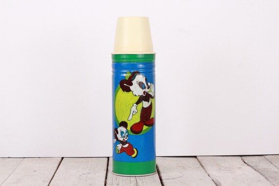 vintage thermos flask retro
