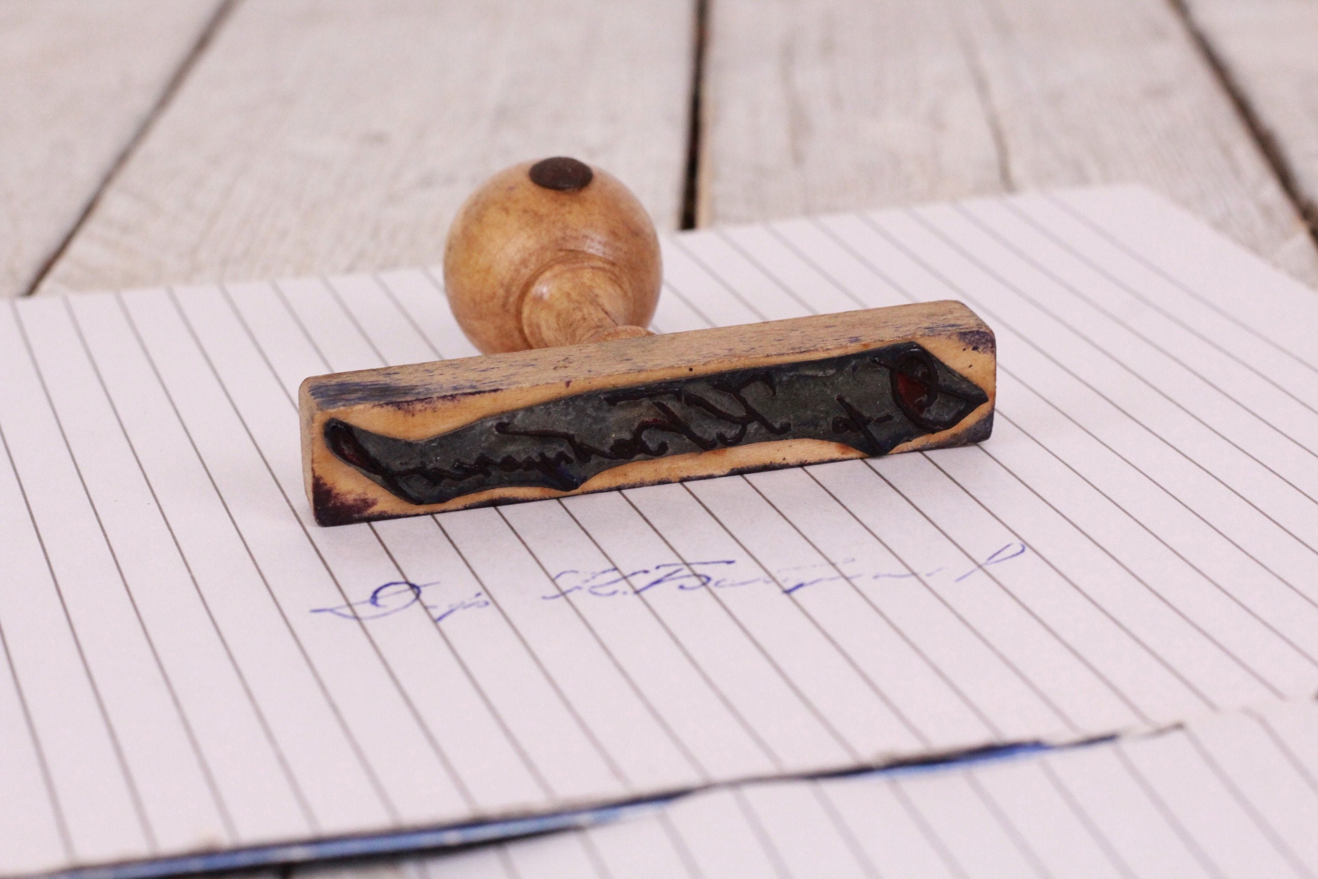 Vintage Rubber Ink Stamp, Cyrillic Alphabet, Ink Stamp Etsy UK