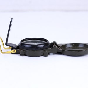Vintage USSR Military Compass, Army Compass, Green compass, Boy-scout equipment, Survivor tool