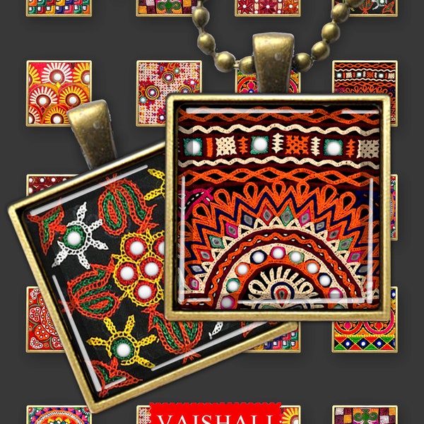 Kutch Embroidery Handmade Keychain