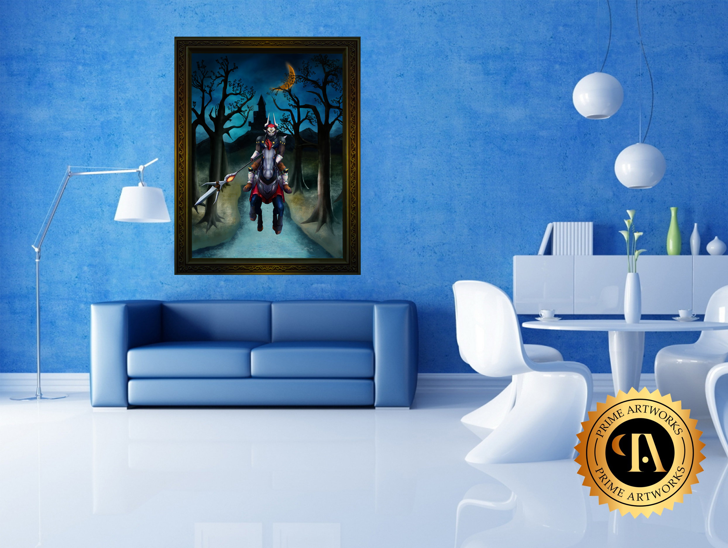 Legend of Zelda Ocarina of Time Phantom Ganon Painting With