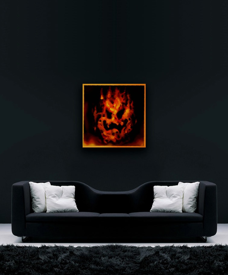 Lethal Lava Land Mario 64 50X50 CM Canvas Print - Etsy