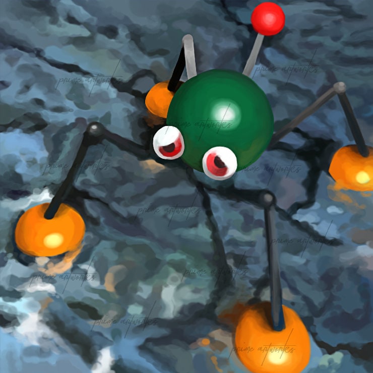 Wet Dry World Mario 64 50X50 CM Canvas Print | Etsy