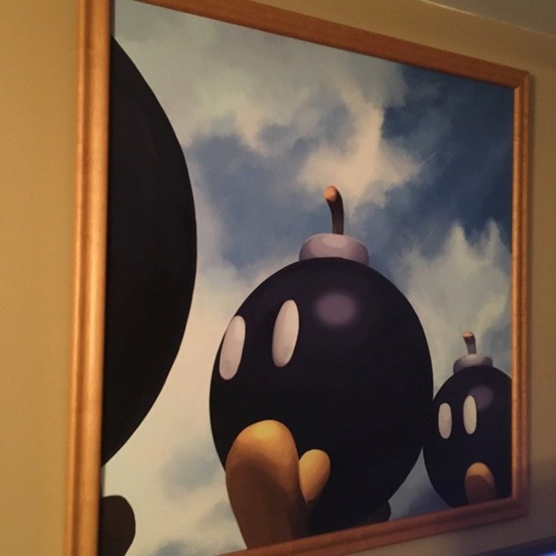 Bob-omb Battlefield Mario 64 50x50 cm image 5