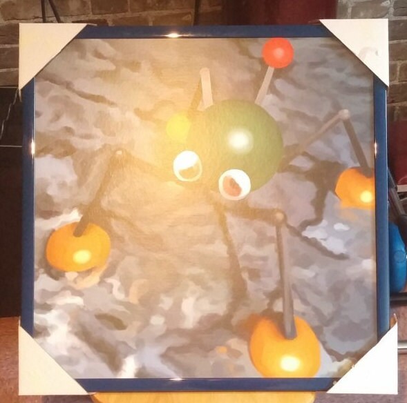 Wet Dry World Mario 64 50X50 CM Canvas Print | Etsy